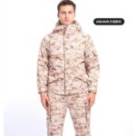 Mountaineering Jacket Outdoor Tactical Shell Jacket Set G8 – Men's Windproof Waterproof Detachable