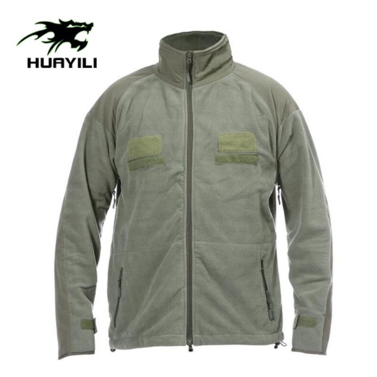 Fleece Jacket Autumn/Winter Thickened Fleece Shell Jacket Liner – Outdoor Tactical Warm Fleece Jacket for Men