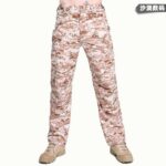 Outdoor trousers Custom Summer Multi-Pocket Casual Work Pants – Mid-Rise Quick-Dry Cotton Men's Outdoor Hiking Sports Tactical Pants IX7
