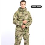 Mountaineering Jacket Outdoor Tactical Shell Jacket Set G8 – Men's Windproof Waterproof Detachable