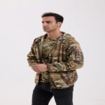 Fleece Jacket New-Generation Cationic Camouflage Hooded Fleece Jacket