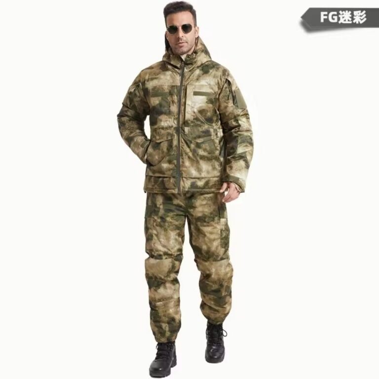 Mountaineering Jacket Cross-Border Exclusive Tactical Cold-Weather Cotton Jacket – Thickened Windproof Waterproof Outdoor Hooded Parka Winter Warm – OEM/Private Label Available
