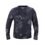 Quick-dry T-shirt Camo Quick-Dry Long-Sleeve T-Shirt for Men – Military Training Physical Fitness Tee