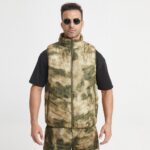 Sports Vest New Winter Slim Cotton Vest – Thickened Warm Camo Outdoor Sports