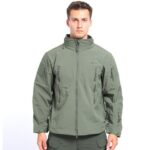 Hardshell Jacket Fleece Cold-Proof Waterproof Shell Jacket 511 Softshell – Men's Camo Outdoor Tactical Warm Hooded Windproof