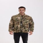 Fleece Jacket New-Generation Cationic Camouflage Stand-Collar Fleece Jacket