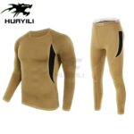 Thermal underwear set Men's Thermal Underwear Set – Men's Pants Sports Quick-Dry Breathable Tactical Fleece Winter