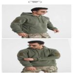 Fleece Jacket Cross-Border Exclusive Unisex Camo Fleece Jacket – Plus-Size Hooded Warm Fleece Jacket Made in China