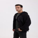 Fleece Jacket New-generation hooded fleece jacket with wave-pattern texture.