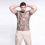 Camo Apparel Camo Quick-Dry T-Shirt for Men – Military Training Mesh Breathable Tee
