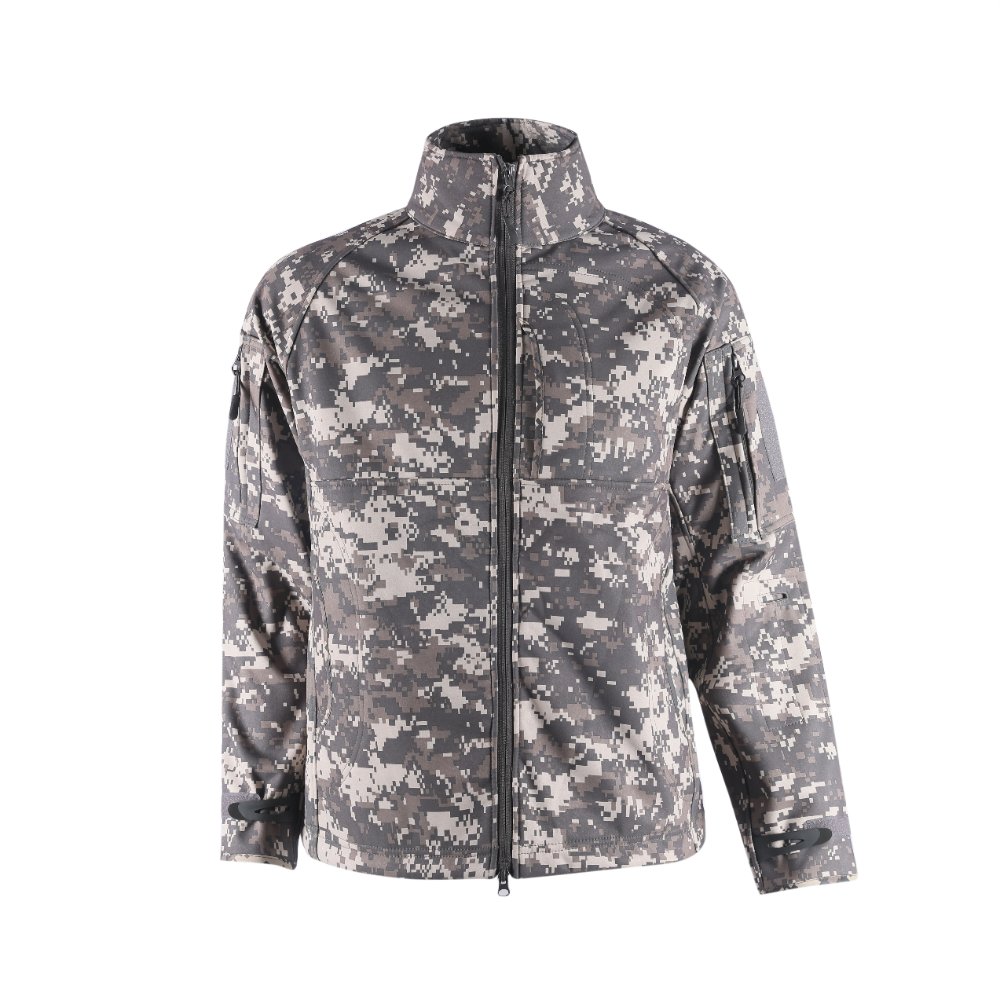 Softshell jacket Men's Commander Camo Softshell Jacket – Thickened Fleece Tactical Jacket