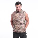 Sports Vest New Winter Slim Cotton Vest – Thickened Warm Camo Outdoor Sports