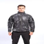 Softshell jacket Men's Commander Camo Softshell Jacket – Thickened Fleece Tactical Jacket