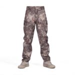 Outdoor trousers 3-in-1 Fleece Lined Camo Sports Tactical Pants – Waterproof Softshell Hiking Pants for Men