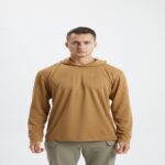 Quick-dry T-shirt Quick-Dry Breathable Long-Sleeve Men's Hooded Sun Protection T-Shirt – Outdoor Sports Camping Thin Camo