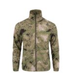 Sun-protective clothing Cycling Tactical Camo Sun Protection Pilot Jacket – Relaxed Plus-Size Hooded Summer Lightweight Outdoor Skin Suit