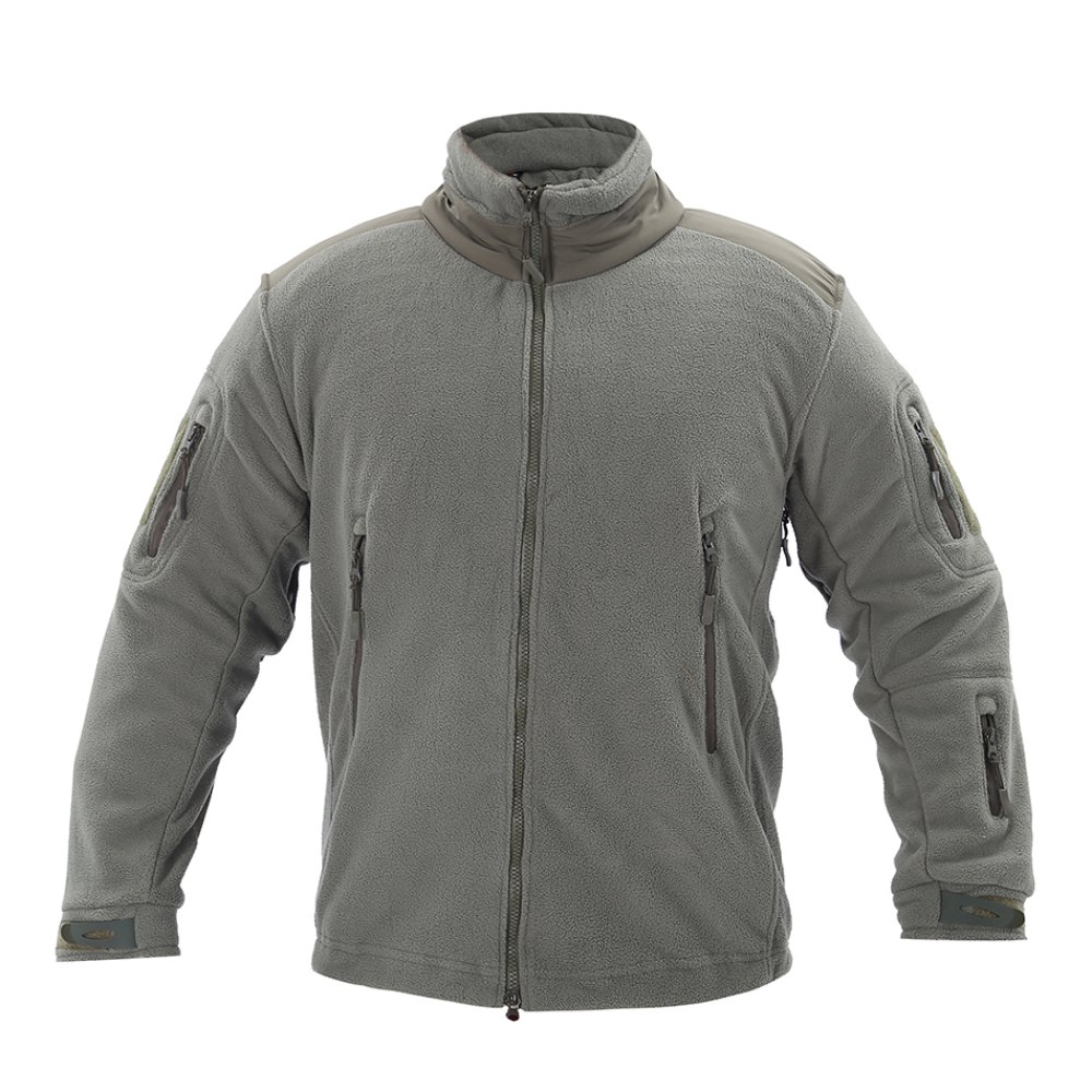 Fleece Jacket Factory Supply Fleece Liner Jacket Tactical Camo – 100% Polyester Anti-Static Anti-Tear All-Season Outdoor