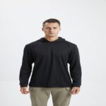 Quick-dry T-shirt Quick-Dry Breathable Long-Sleeve Men's Hooded Sun Protection T-Shirt – Outdoor Sports Camping Thin Camo