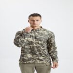 Quick-dry T-shirt Quick-Dry Breathable Long-Sleeve Men's Hooded Sun Protection T-Shirt – Outdoor Sports Camping Thin Camo