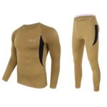 Thermal underwear set 5II Tactical Outdoor Thermal Compression Underwear Set – Fleece Fitness Sports Base Layer Autumn/Winter